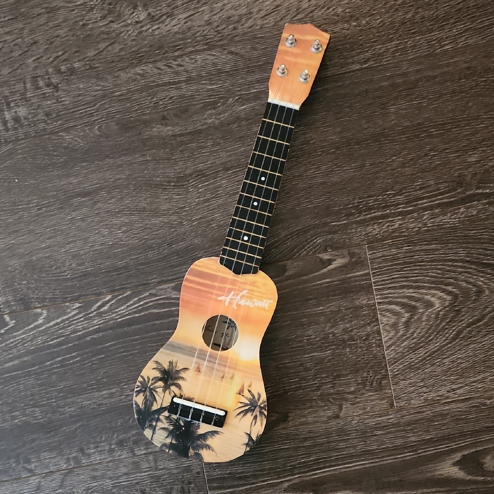 Hawaii Sunset Ukulele 20" Designed and Purchased in Hawaii